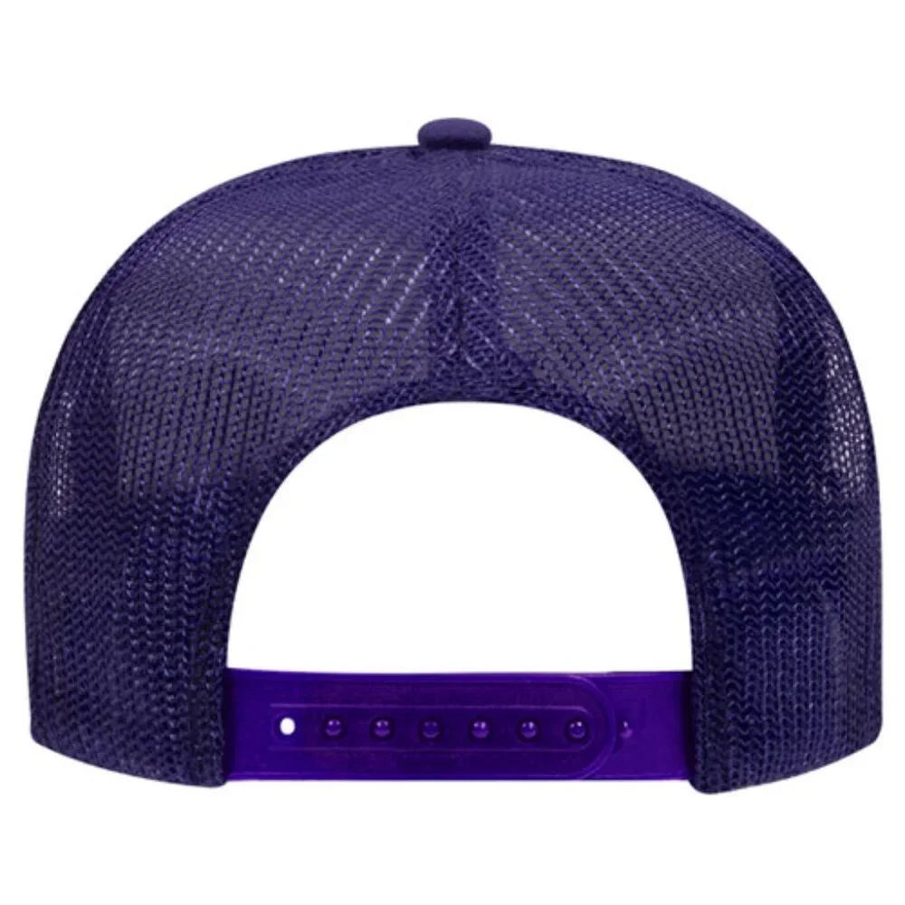NEW UNI Northern Iowa Panthers Foam Trucker Mesh Snapback Hat PURPLE